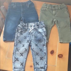 3 pairs 12m jeans